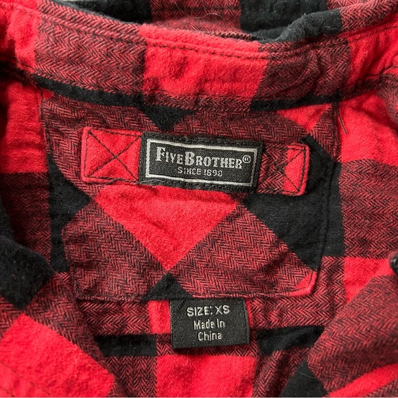 Five Brothers Women’s Regular XS Flannel - Picture 3 of 8